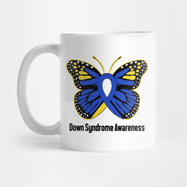 Down Syndrome Awareness Butterfly Hope by Shaniya Abernathy